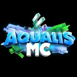 Logo de AqualisMC, servidor de minecraft